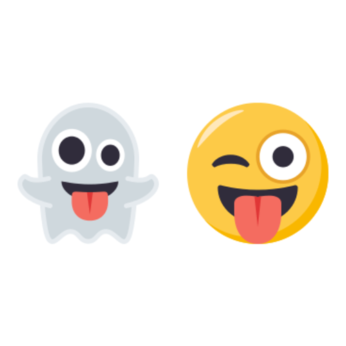 👻😜 Emoji Domain EmojiOne rendering